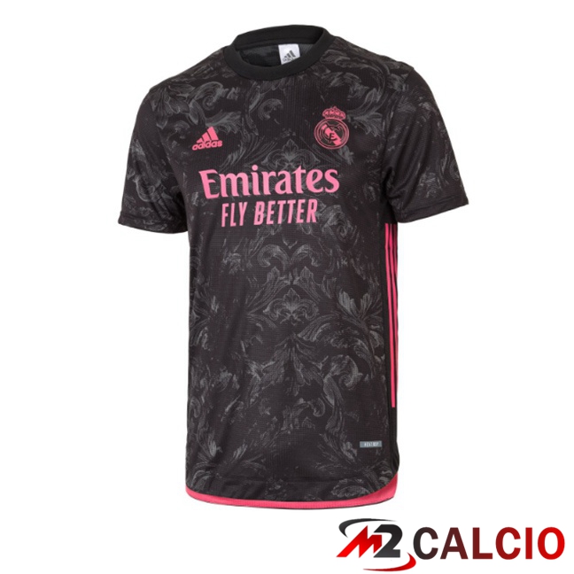 Maglie Calcio Personalizzate,Tute Calcio Squadre,Maglia Nazionale Italiana Calcio | Maglie Calcio Real Madrid Retro Terza Nero 2020-2021