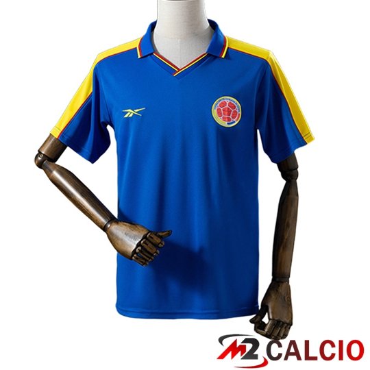 Maglie Calcio Personalizzate,Tute Calcio Squadre,Maglia Nazionale Italiana Calcio | Maglie Calcio Colombia Retro Seconda 1998