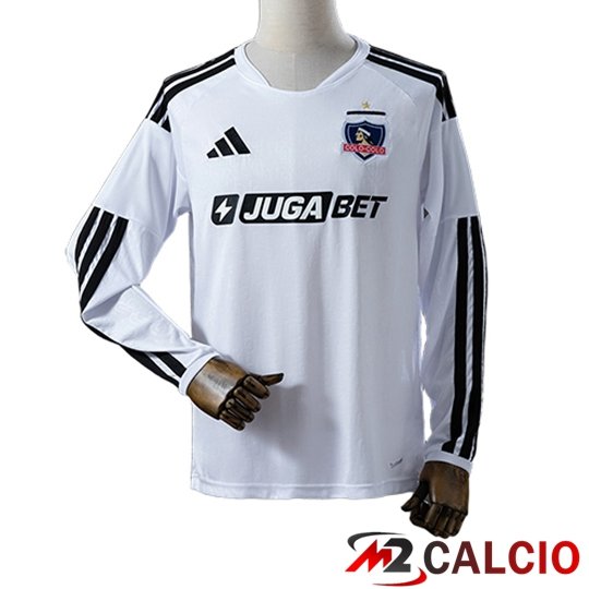 Maglie Calcio Personalizzate,Tute Calcio Squadre,Maglia Nazionale Italiana Calcio | Maglie Calcio Colo-Colo Prima Manica Lunga 2026/2027