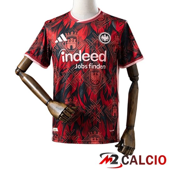 Maglie Calcio Personalizzate,Tute Calcio Squadre,Maglia Nazionale Italiana Calcio | Maglie Calcio Eintracht Frankfurt Special Edition Rosso/Nero 2026/2027