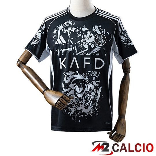 Maglie Calcio Personalizzate,Tute Calcio Squadre,Maglia Nazionale Italiana Calcio | Maglie Calcio Al-Nassr Special Edition Nero 2025/2026