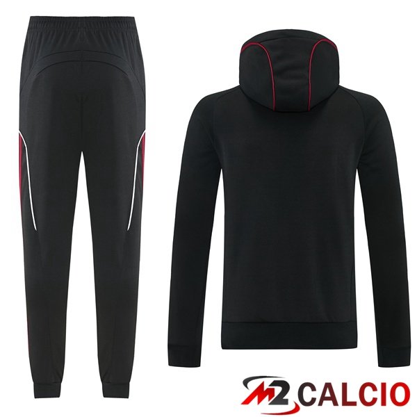 Tuta Calcio - Felpa Con Cappuccio FC Liverpool Nero 2026/2027