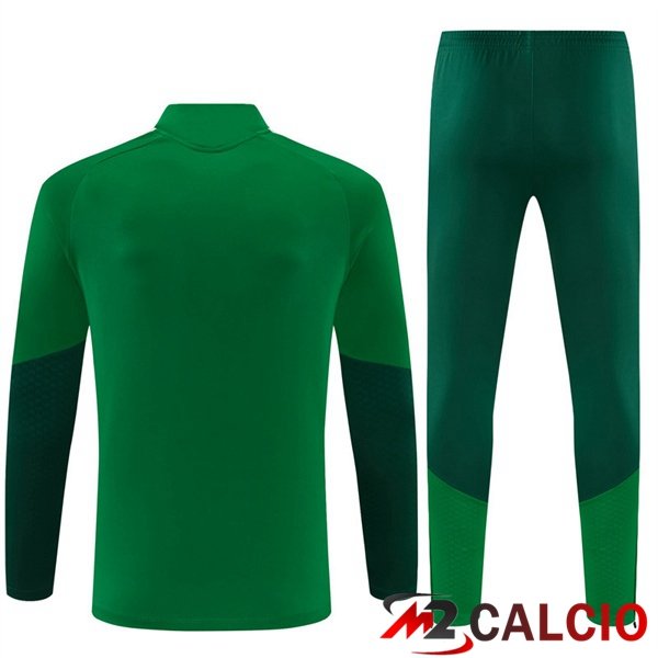 Insieme Tuta Calcio Algeria Verde 2026/2027