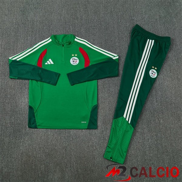 Insieme Tuta Calcio Algeria Verde 2026/2027