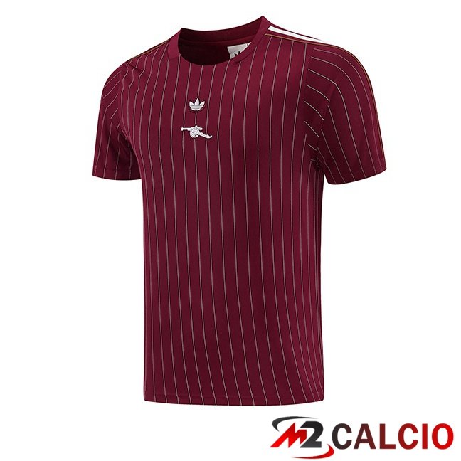 Maglie Calcio Personalizzate,Tute Calcio Squadre,Maglia Nazionale Italiana Calcio | T Shirt Allenamento Arsenal Rosso 2026/2027