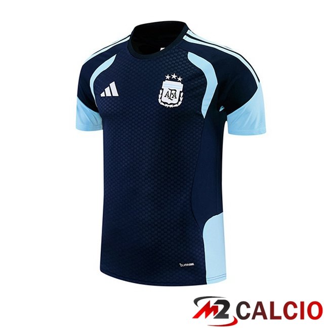 Maglie Calcio Personalizzate,Tute Calcio Squadre,Maglia Nazionale Italiana Calcio | T Shirt Allenamento Argentina Blu Reale 2026/2027
