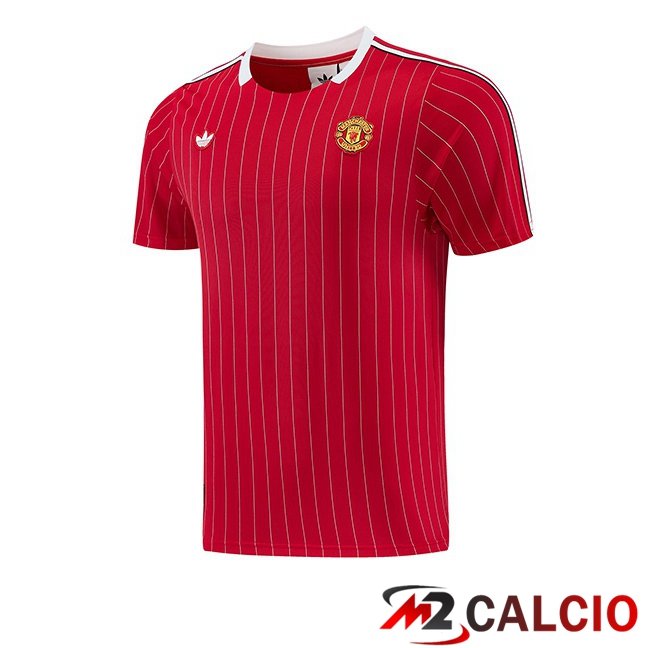 Maglie Calcio Personalizzate,Tute Calcio Squadre,Maglia Nazionale Italiana Calcio | T Shirt Allenamento Manchester United Rosso 2026/2027