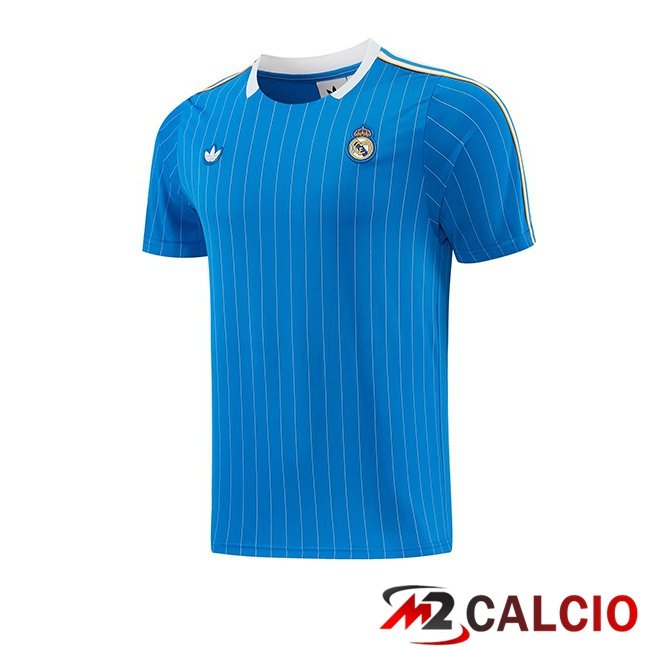 Maglie Calcio Personalizzate,Tute Calcio Squadre,Maglia Nazionale Italiana Calcio | T Shirt Allenamento Real Madrid Blu 2026/2027