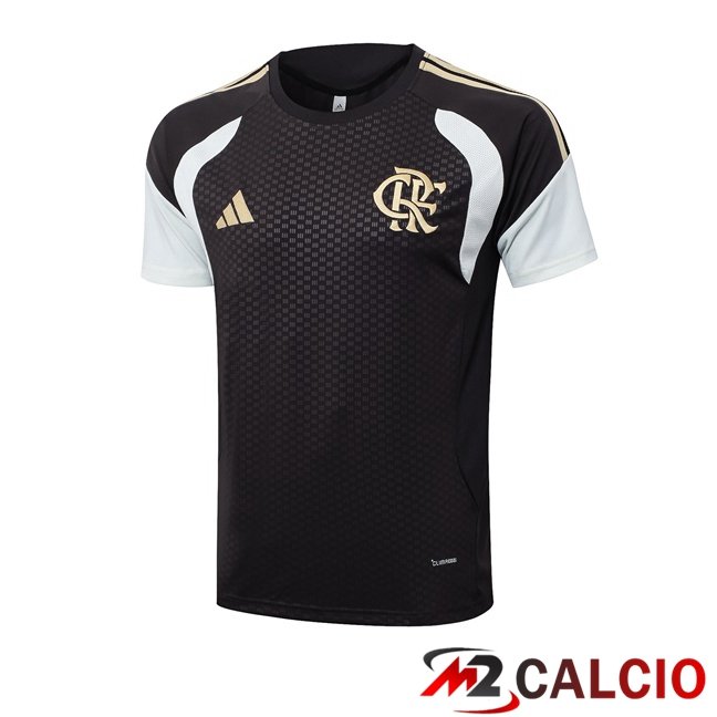Maglie Calcio Personalizzate,Tute Calcio Squadre,Maglia Nazionale Italiana Calcio | T Shirt Allenamento Flamengo Nero 2026/2027