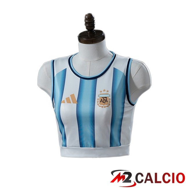 Maglie Calcio Personalizzate,Tute Calcio Squadre,Maglia Nazionale Italiana Calcio | Maglie Calcio Argentina Court Donna Prima Blu Bianco 2026/2027