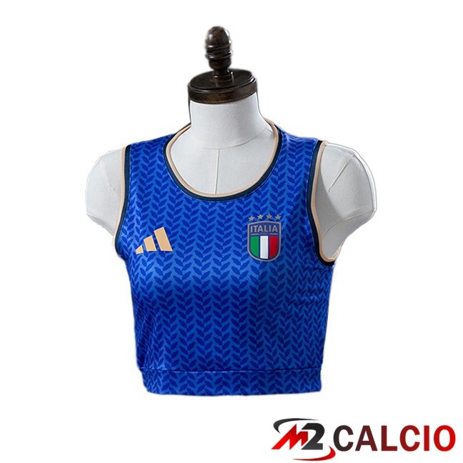 Maglie Calcio Personalizzate,Tute Calcio Squadre,Maglia Nazionale Italiana Calcio | Maglie Calcio Italia Court Donna Prima Blu 2026/2027