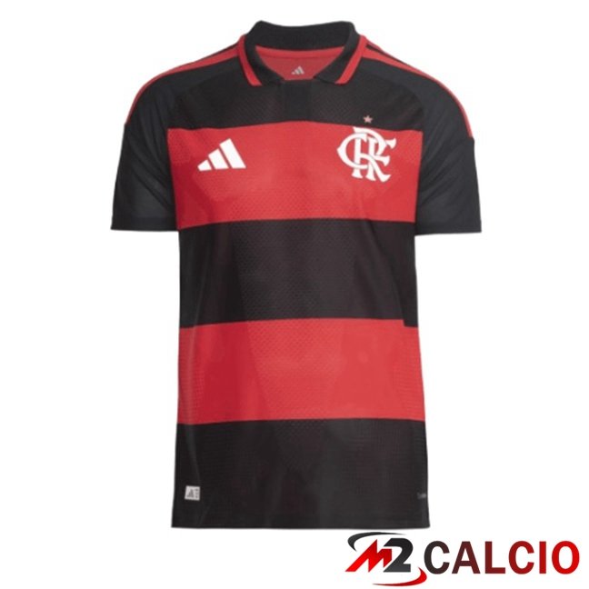 Maglie Calcio Personalizzate,Tute Calcio Squadre,Maglia Nazionale Italiana Calcio | Maglie Calcio Flamengo Prima Rosso Nero 2026/2027