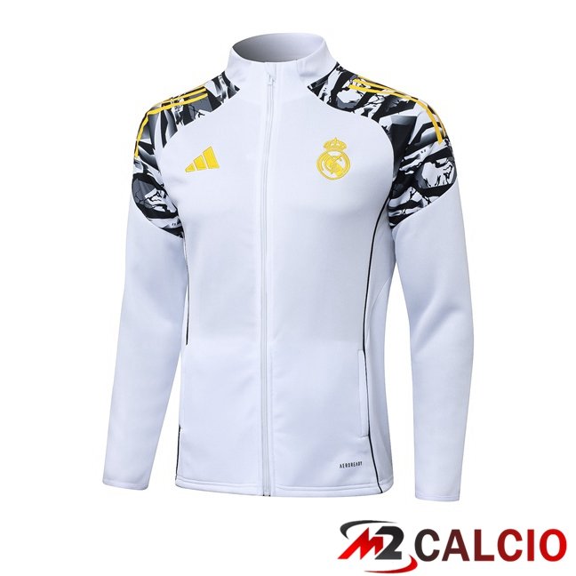 Maglie Calcio Personalizzate,Tute Calcio Squadre,Maglia Nazionale Italiana Calcio | Giacca Calcio Real Madrid Bianco 2026/2027