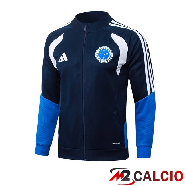 Maglie Calcio Personalizzate,Tute Calcio Squadre,Maglia Nazionale Italiana Calcio | Giacca Calcio Cruzeiro EC Blu Reale 2026/2027