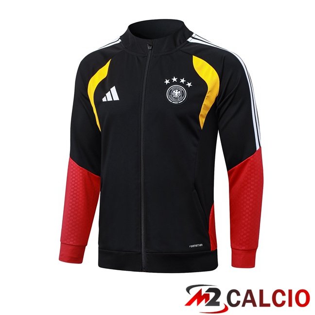 Maglie Calcio Personalizzate,Tute Calcio Squadre,Maglia Nazionale Italiana Calcio | Giacca Calcio Germania Nero 2026/2027