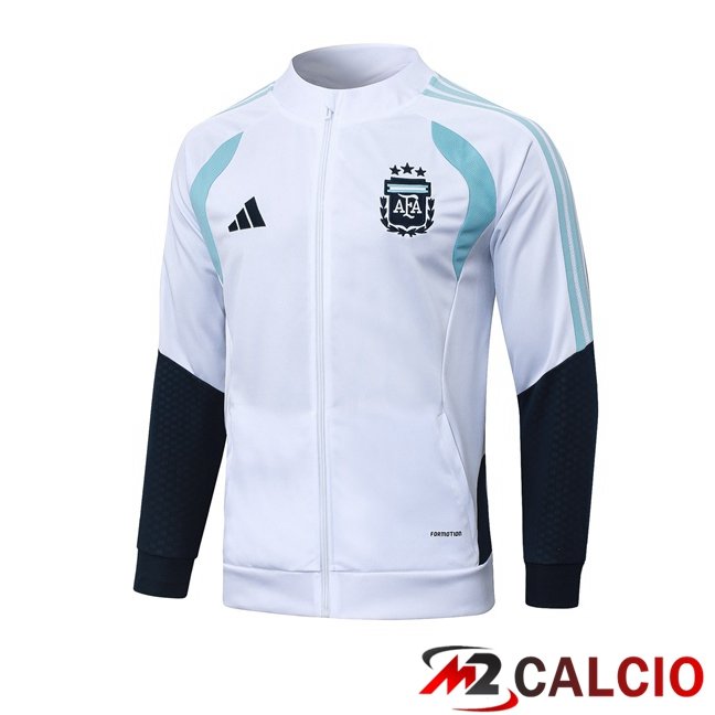 Maglie Calcio Personalizzate,Tute Calcio Squadre,Maglia Nazionale Italiana Calcio | Giacca Calcio Argentina Bianco 2026/2027