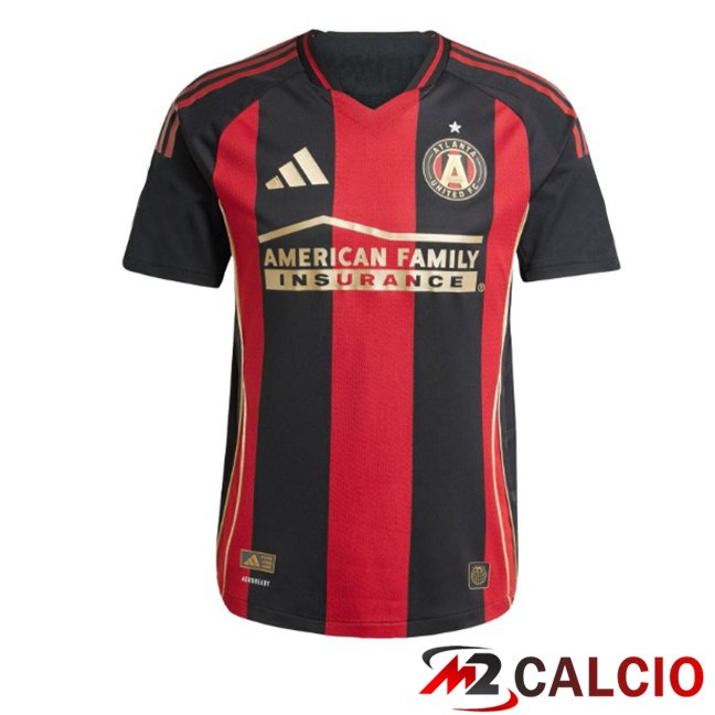 Maglie Calcio Personalizzate,Tute Calcio Squadre,Maglia Nazionale Italiana Calcio | Maglie Calcio Atlanta United Prima Rosso Nero 2026/2027