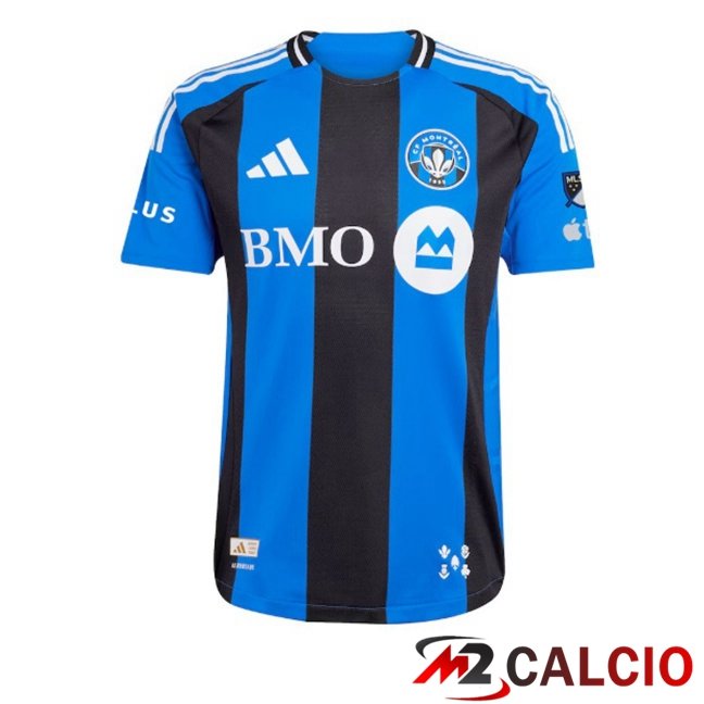 Maglie Calcio Personalizzate,Tute Calcio Squadre,Maglia Nazionale Italiana Calcio | Maglie Calcio CF Montréal Prima Blu Nero 2026/2027
