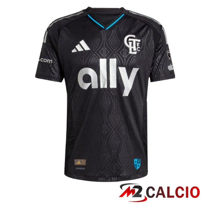 Maglie Calcio Personalizzate,Tute Calcio Squadre,Maglia Nazionale Italiana Calcio | Maglie Calcio Charlotte FC Seconda Nero 2026/2027
