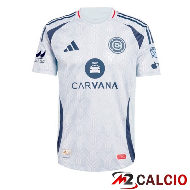 Maglie Calcio Personalizzate,Tute Calcio Squadre,Maglia Nazionale Italiana Calcio | Maglie Calcio Chicago Fire FC Seconda Bianco 2026/2027