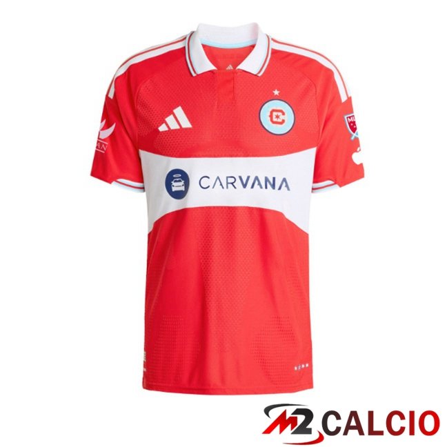 Maglie Calcio Personalizzate,Tute Calcio Squadre,Maglia Nazionale Italiana Calcio | Maglie Calcio Chicago Fire FC Prima Rosso 2026/2027