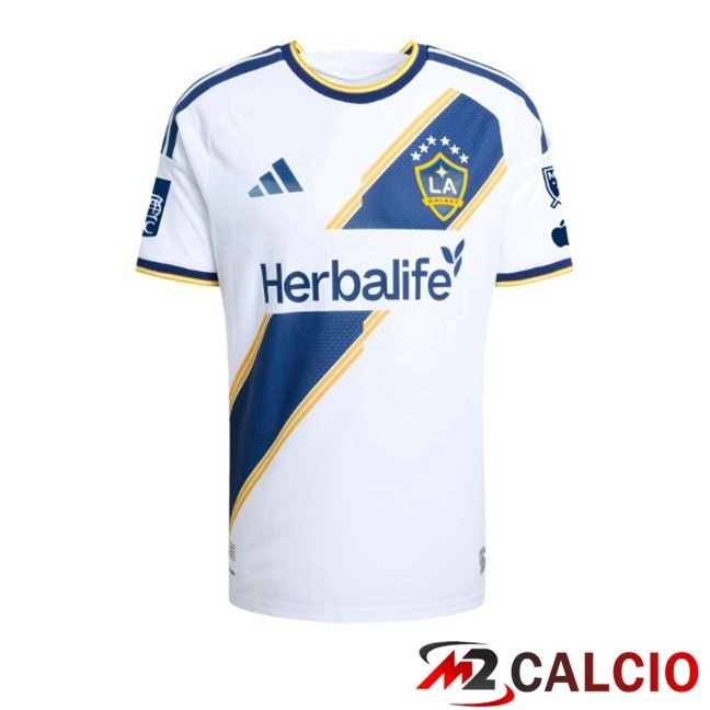 Maglie Calcio Personalizzate,Tute Calcio Squadre,Maglia Nazionale Italiana Calcio | Maglie Calcio LA Galaxy Prima Bianco 2026/2027