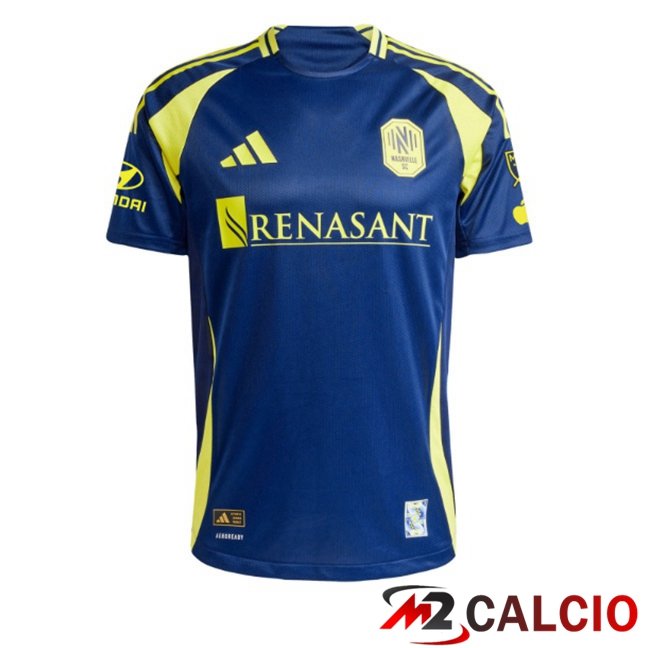 Maglie Calcio Personalizzate,Tute Calcio Squadre,Maglia Nazionale Italiana Calcio | Maglie Calcio Nashville SC Seconda Blu Reale 2026/2027
