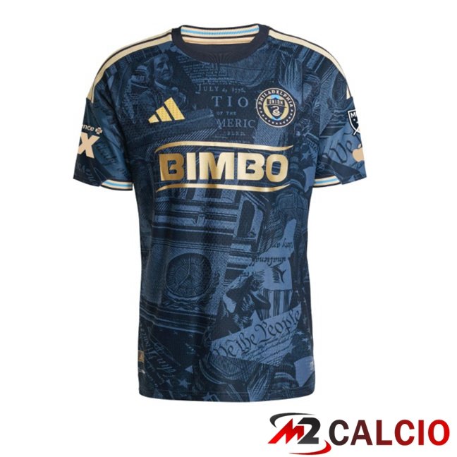 Maglie Calcio Personalizzate,Tute Calcio Squadre,Maglia Nazionale Italiana Calcio | Maglie Calcio Philadelphia Union Prima Blu Reale 2026/2027