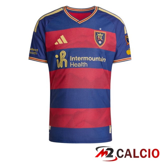 Maglie Calcio Personalizzate,Tute Calcio Squadre,Maglia Nazionale Italiana Calcio | Maglie Calcio Real Salt Lake Prima Rosso Blu 2026/2027