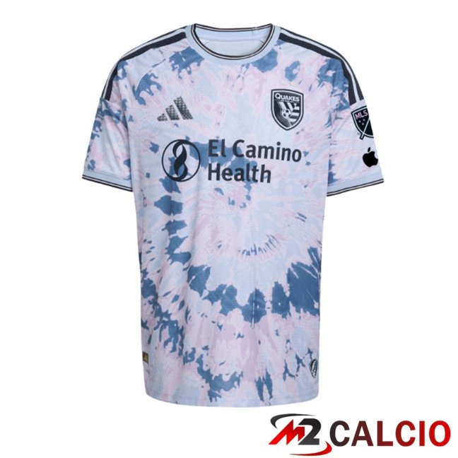 Maglie Calcio Personalizzate,Tute Calcio Squadre,Maglia Nazionale Italiana Calcio | Maglie Calcio San Jose Earthquakes Seconda Bianco 2026/2027