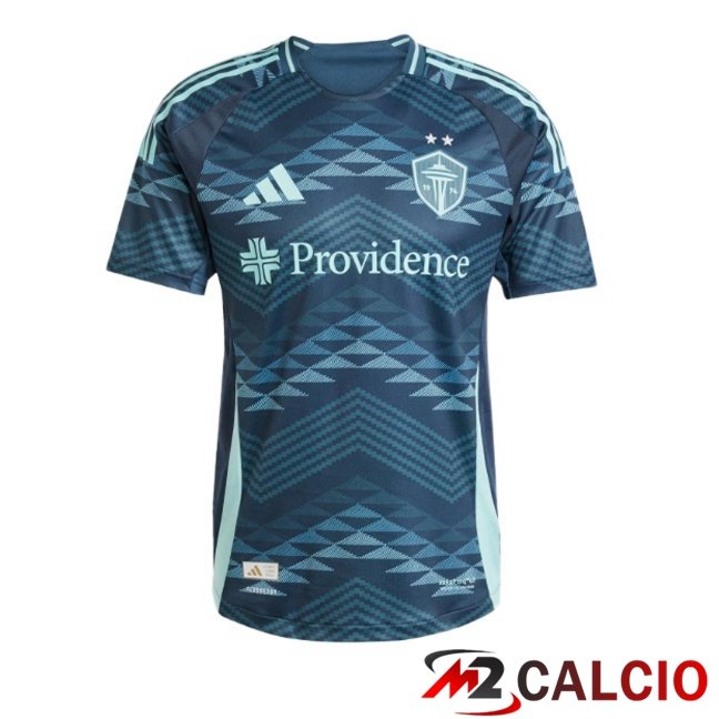 Maglie Calcio Personalizzate,Tute Calcio Squadre,Maglia Nazionale Italiana Calcio | Maglie Calcio Seattle Sounders FC Seconda Blu Verde 2026/2027