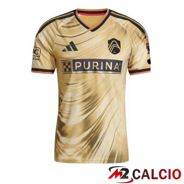 Maglie Calcio Personalizzate,Tute Calcio Squadre,Maglia Nazionale Italiana Calcio | Maglie Calcio St.Louis City FC Seconda Giallo 2026/2027