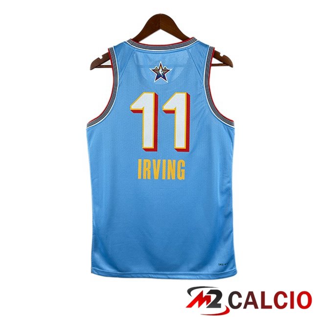 Maglie Calcio Personalizzate,Tute Calcio Squadre,Maglia Nazionale Italiana Calcio | Maglia NBA American All-Star (Kyrie Irving 11) Blu 2024/2025