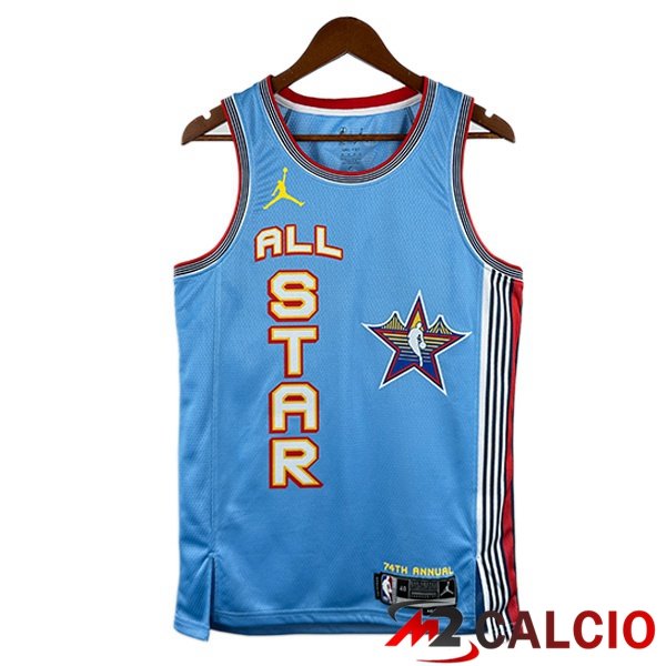 Maglia NBA American All-Star (Stephen Curry 30) Blu 2024/2025