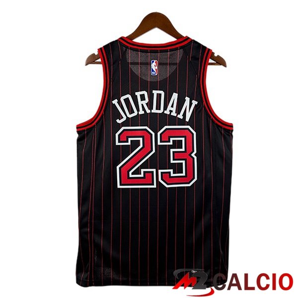 Maglia NBA Chicago Bulls (Michael Jordan 23) Nero 2025/2026