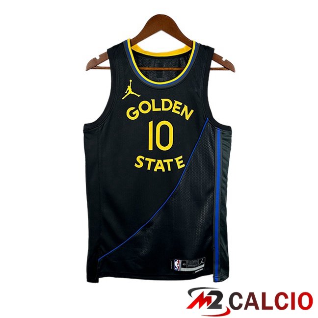 Maglie Calcio Personalizzate,Tute Calcio Squadre,Maglia Nazionale Italiana Calcio | Maglia NBA Golden State Warriors (Jimmy Butler III 10) Nero 2024/2025