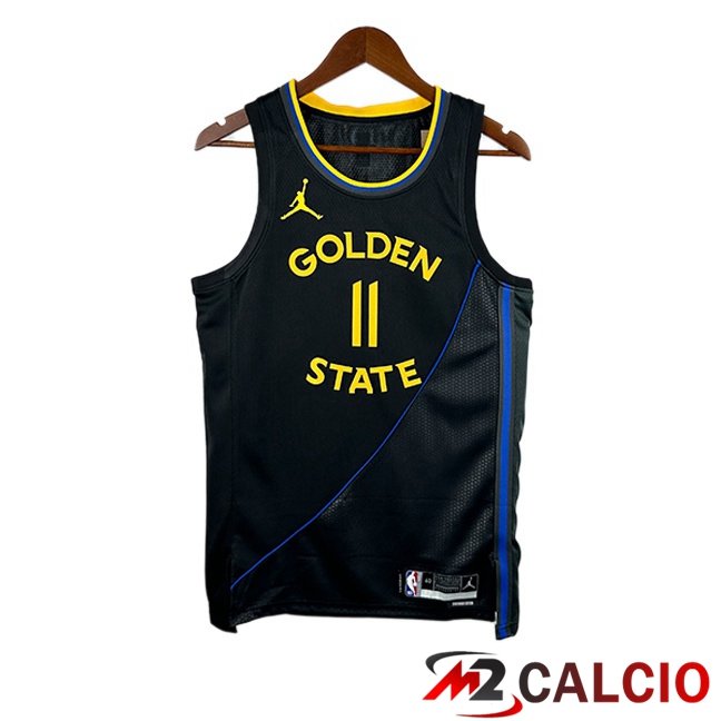 Maglie Calcio Personalizzate,Tute Calcio Squadre,Maglia Nazionale Italiana Calcio | Maglia NBA Golden State Warriors (Klay Thompson 11) Nero 2024/2025