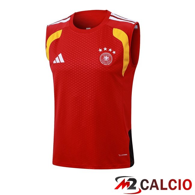 Maglie Calcio Personalizzate,Tute Calcio Squadre,Maglia Nazionale Italiana Calcio | Canotta Allenamento Germania Rosso 2026/2027
