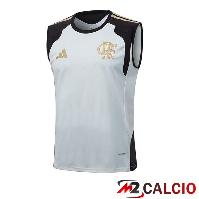 Maglie Calcio Personalizzate,Tute Calcio Squadre,Maglia Nazionale Italiana Calcio | Canotta Allenamento Flamengo Bianco 2026/2027