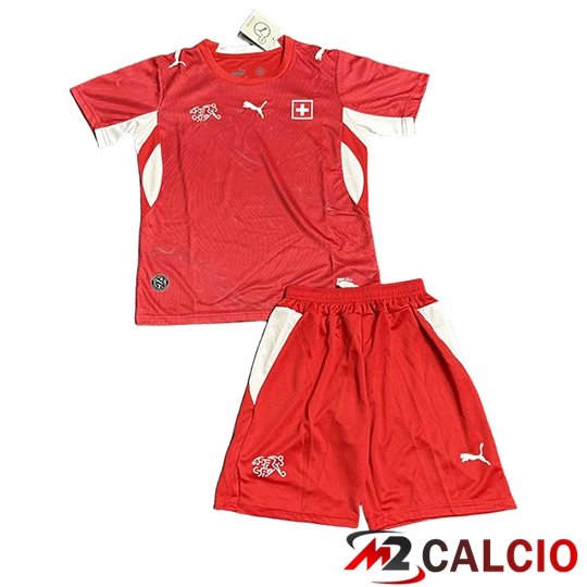 Maglie Calcio Personalizzate,Tute Calcio Squadre,Maglia Nazionale Italiana Calcio | Maglie Calcio Svizzero Bambino Prima Coppa Del Mondo 2026