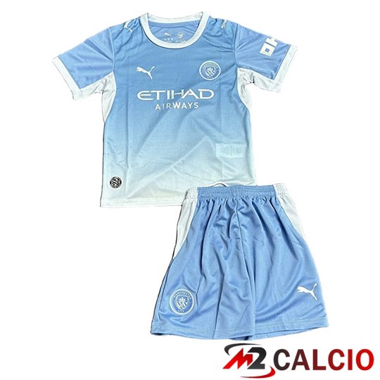 Maglie Calcio Personalizzate,Tute Calcio Squadre,Maglia Nazionale Italiana Calcio | Maglie Calcio Manchester City Bambino Prima 2026/2027