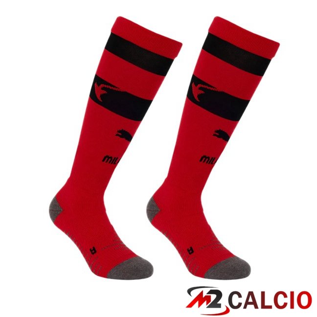 Maglie Calcio Personalizzate,Tute Calcio Squadre,Maglia Nazionale Italiana Calcio | Calzini Calcio AC Milan Prima Rosso 2025/2026