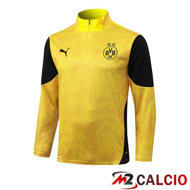 Maglie Calcio Personalizzate,Tute Calcio Squadre,Maglia Nazionale Italiana Calcio | Felpa Allenamento Dortmund BVB Giallo 2026/2027