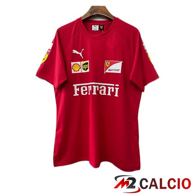 Maglie Calcio Personalizzate,Tute Calcio Squadre,Maglia Nazionale Italiana Calcio | Maglia Formule 1 Ferrari Rosso 2025/2026