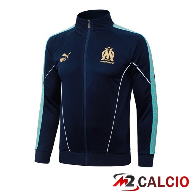 Maglie Calcio Personalizzate,Tute Calcio Squadre,Maglia Nazionale Italiana Calcio | Giacca Calcio Marsiglia OM Blu Reale 2026/2027