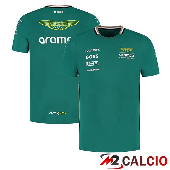 Maglie Calcio Personalizzate,Tute Calcio Squadre,Maglia Nazionale Italiana Calcio | Maglia Formule 1 Aston Martin Verde 2025/2026