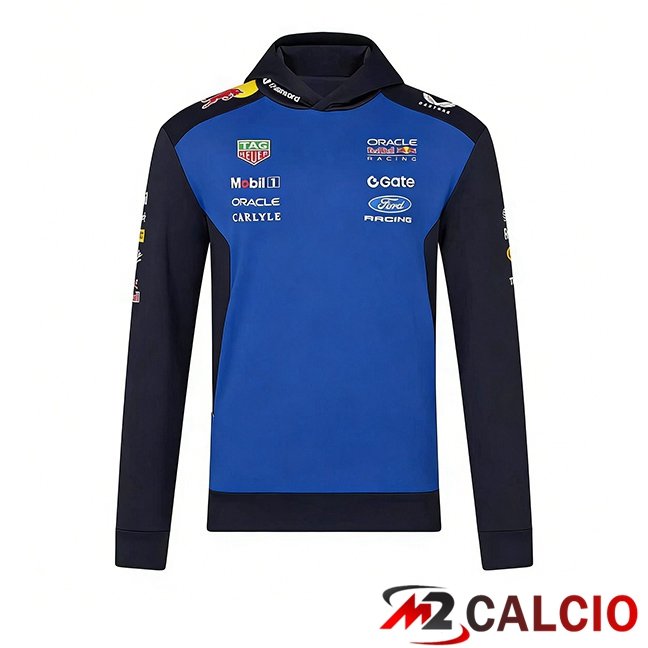 Maglie Calcio Personalizzate,Tute Calcio Squadre,Maglia Nazionale Italiana Calcio | Felpa Con Cappuccio Formule 1 Red Bull Racing Blu 2025/2026