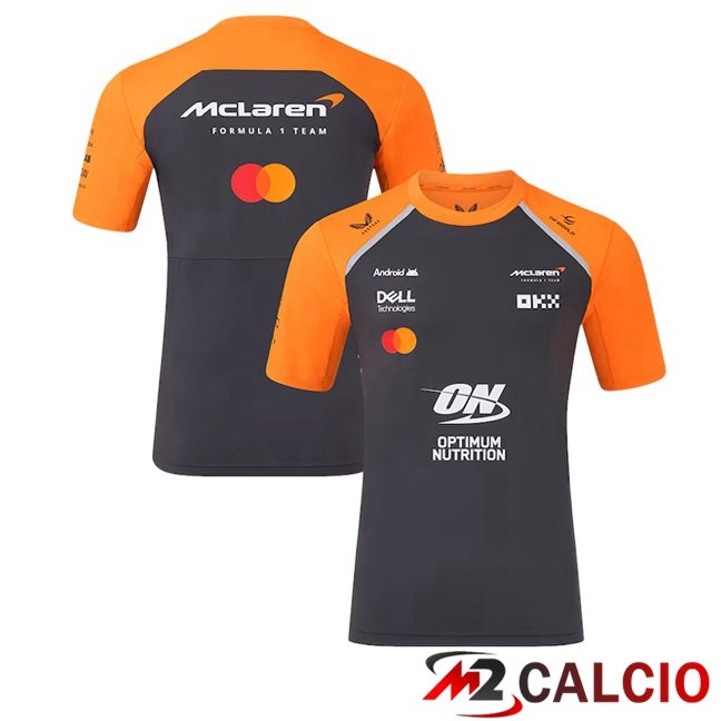 Maglie Calcio Personalizzate,Tute Calcio Squadre,Maglia Nazionale Italiana Calcio | Maglia Formule 1 McLaren Blu Reale Arancia 2025/2026