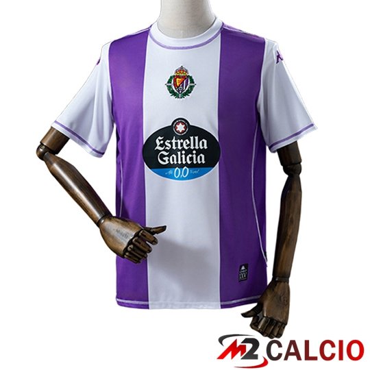 Maglie Calcio Personalizzate,Tute Calcio Squadre,Maglia Nazionale Italiana Calcio | Maglie Calcio Real Valladolid Special Edition Bianco/Viola 2025/2026