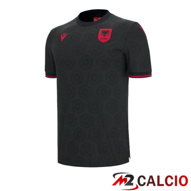 Maglie Calcio Personalizzate,Tute Calcio Squadre,Maglia Nazionale Italiana Calcio | Maglie Calcio Albania Terza Nero 2026/2027
